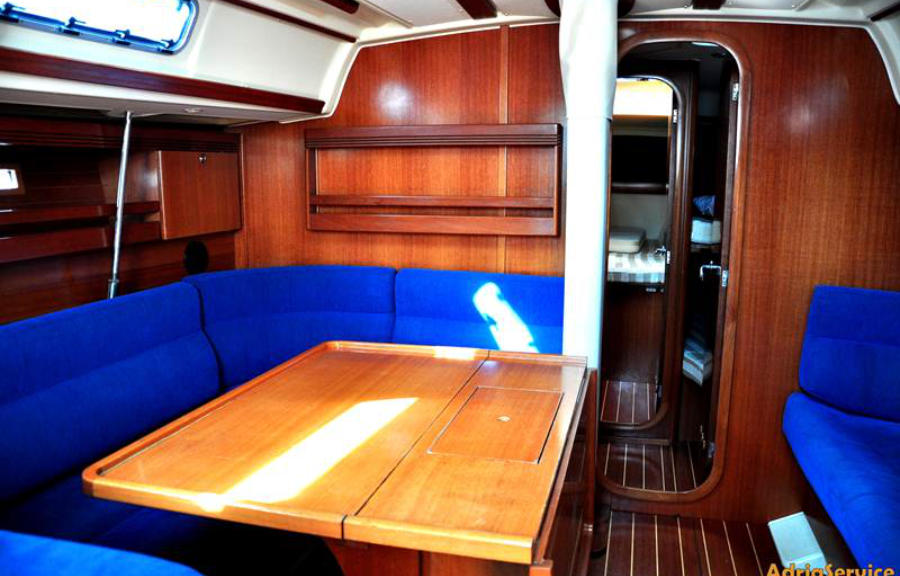 Salon von Dufour 44 HappyAS zu mieten in Izola in Slowenien